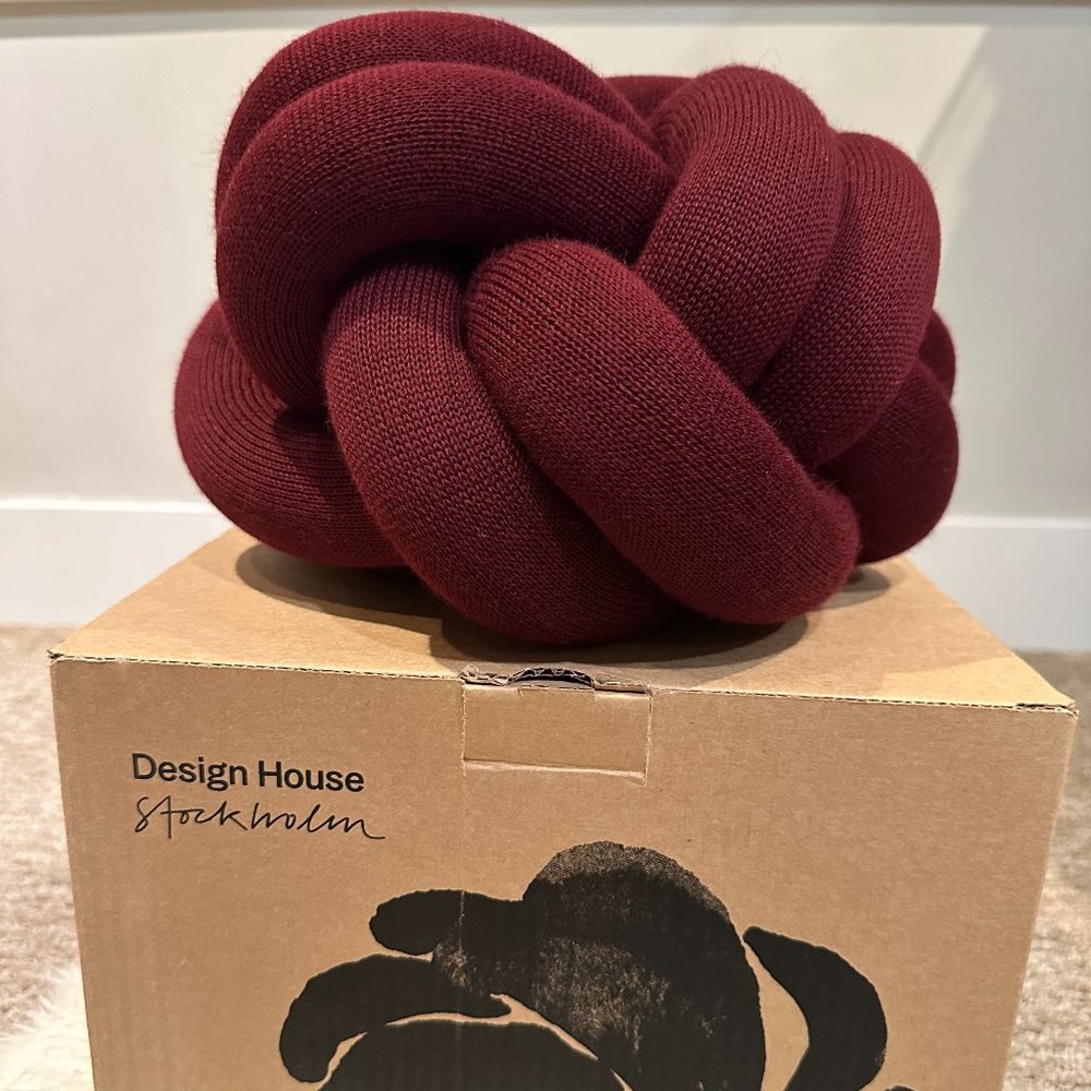Knot Pillow (small) by Design House Stockholm